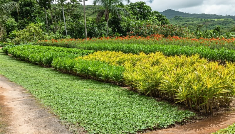 Cultivos exóticos y hierbas aromáticas frescas de Empresas PPC en Puerto Rico